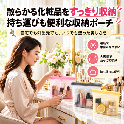 繰り返し使えるシリコン保存袋｜二重密閉・自立式・冷凍＆電子レンジ対応